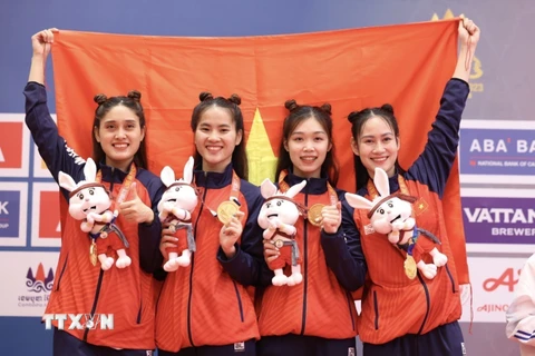 Bảng tổng sắp huy chương SEA Games ngày 14/5: Việt Nam cán mốc 100 HCV