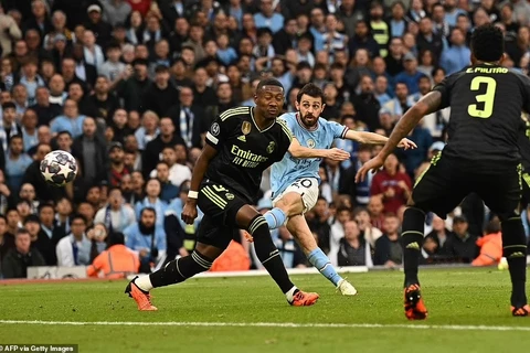 Cận cảnh Man City vùi dập Real Madrid 4-0 tại Champions League