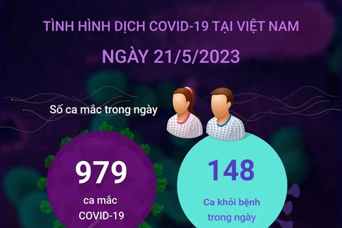 [Infographics] Tình hình dịch bệnh COVID-19 tại Việt Nam ngày 21/5