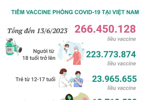 [Infographics] Cập nhật tình hình tiêm vaccine COVID-19 tại Việt Nam
