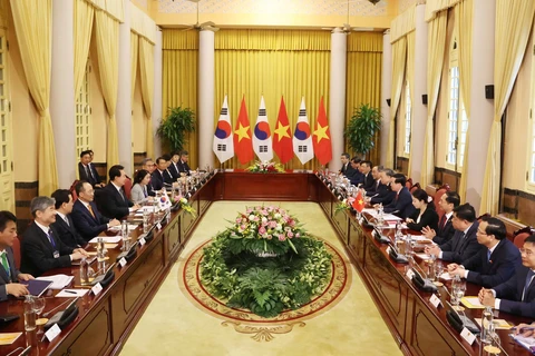 Việt Nam và Hàn Quốc nhất trí xây dựng quan hệ với mức độ tin cậy cao