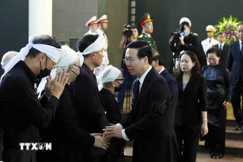 Lãnh đạo Đảng, Nhà nước dự Lễ tang nguyên Phó Thủ tướng Vũ Khoan