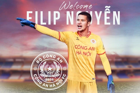 Thủ môn Việt kiều Filip Nguyễn gia nhập Công an Hà Nội FC