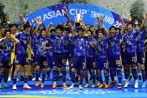 U17 Nhật Bản vô địch U17 châu Á 2023. (Nguồn: AFC)