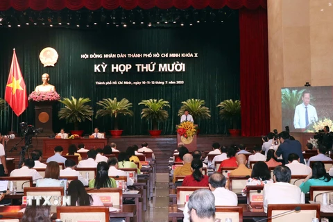 Khai mạc Kỳ họp thứ X Hội đồng Nhân dân Thành phố Hồ Chí Minh khóa X