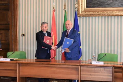 Việt Nam và Italy tăng cường hợp tác tư pháp, phòng chống tội phạm