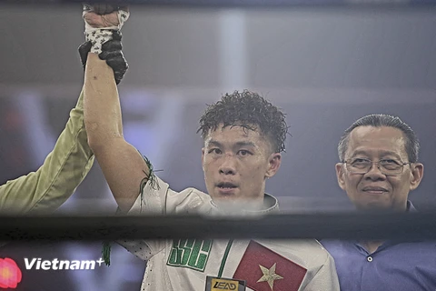 Hạ võ sỹ Thái Lan, Trịnh Thế Long giành đai Bạc WBC châu Á