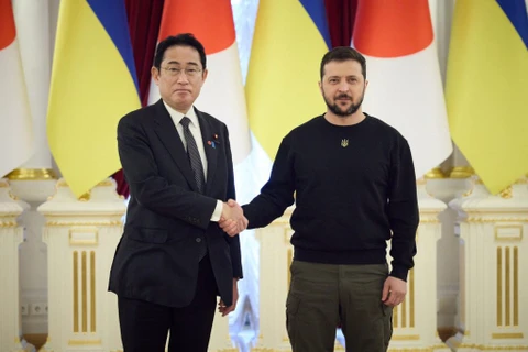 Lãnh đạo Ukraine và Nhật Bản thảo luận vấn đề đảm bảo an ninh