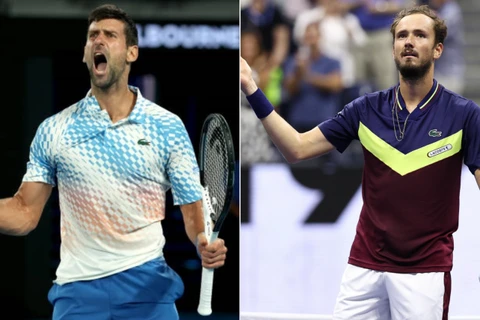 Novak Djokovic 'đại chiến' Daniil Medvedev ở chung kết US Open