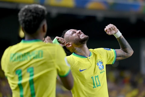 Neymar tỏa sáng giúp Brazil thắng 'hủy diệt' ở Vòng loại World Cup