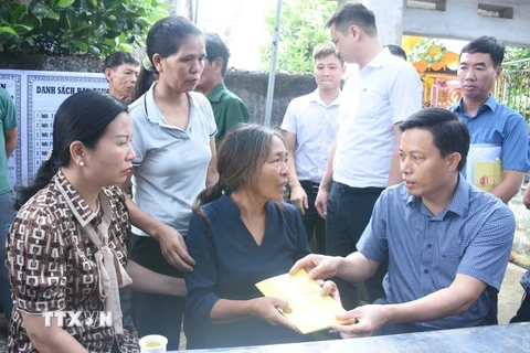 Vụ cháy chung cư mini: Động viên, hỗ trợ các nạn nhân người Thái Bình