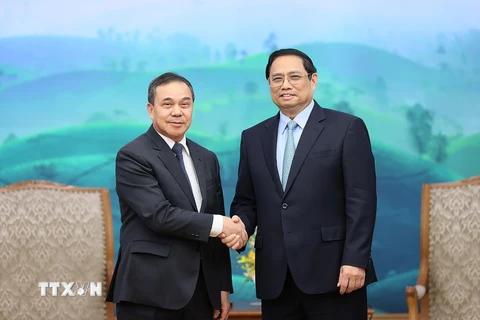 Thủ tướng tiếp Đại sứ Lào nhân dịp kết thúc nhiệm kỳ công tác