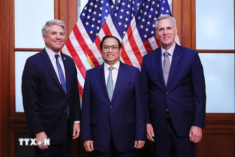 Việt Nam-Hoa Kỳ chú trọng đẩy mạnh hợp tác trong các lĩnh vực 
