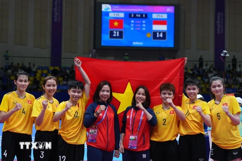 Khoảnh khắc Đội tuyển Cầu mây Nữ Việt Nam giành HCV tại ASIAD 19