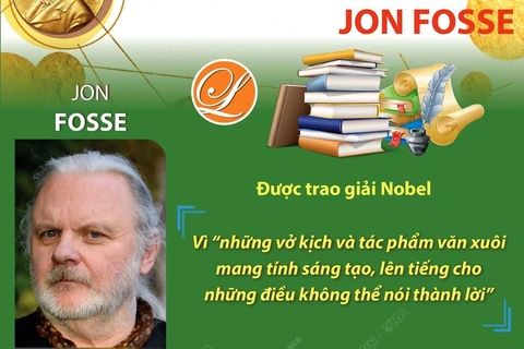 [Infographics] Tác giả người Na Uy Jon Fosse giành giải Nobel Văn học