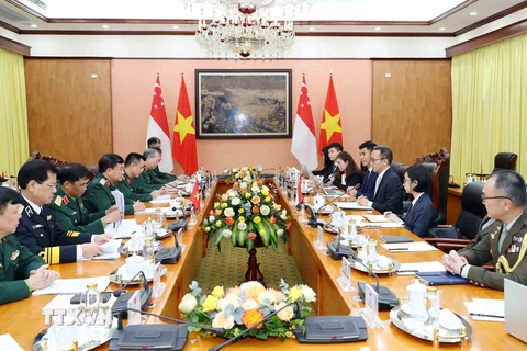 Đối thoại Chính sách Quốc phòng Việt Nam-Singapore lần thứ 14
