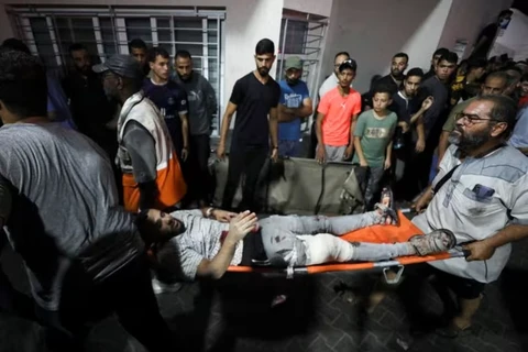 Xung đột Hamas-Israel: Dư luận lên án vụ tấn công bệnh viện ở Dải Gaza
