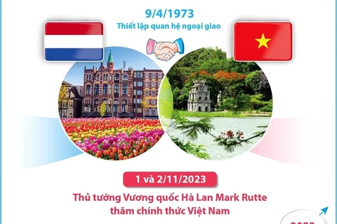 [Infographics] Quan hệ Đối tác Toàn diện Việt Nam-Hà Lan