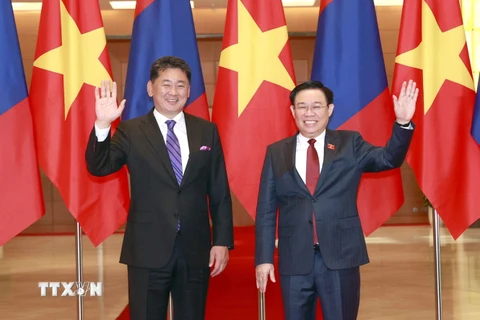 QH Việt Nam mong muốn phát triển quan hệ với Mông Cổ lên tầm mức mới