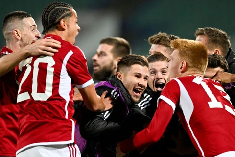 Đội tuyển Hungary giành quyền dự Vòng Chung kết EURO 2024. (Nguồn: Getty Images)