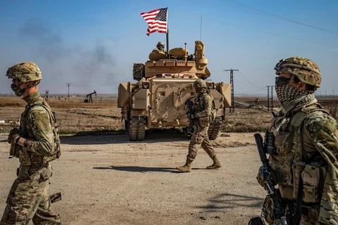 Binh sỹ Mỹ tại Syria. (Nguồn: Getty Images)