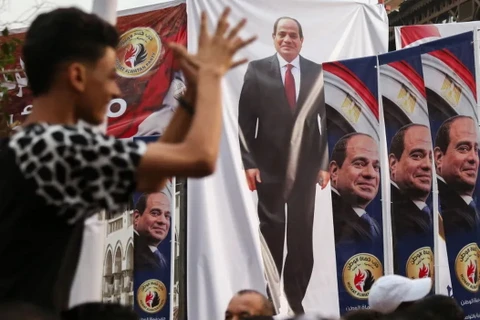 Tổng thống đương nhiệm Abdel Fattah El-Sisi đang là ứng viên sáng giá nhất. (Nguồn: Getty Images)