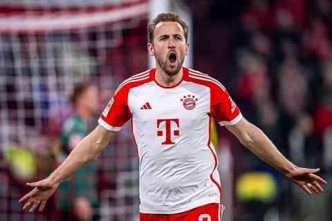 Harry Kane lại lập nên kỷ lục mới tại Bundesliga. (Nguồn: FcBayern)