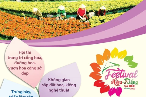 Lần đầu tiên tổ chức Festival hoa, kiểng Sa Đéc