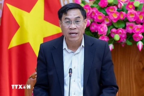 Ông Võ Ngọc Hiệp được phân công tạm thời điều hành UBND tỉnh Lâm Đồng. (Ảnh: Chu Quốc Hùng/TTXVN)