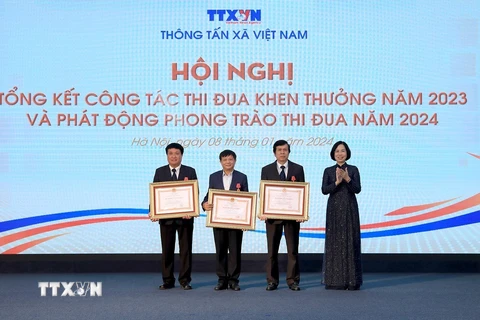 Thông tấn xã Việt Nam phát động phong trào thi đua năm 2024