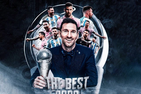 Lionel Messi giành The Best 2023.