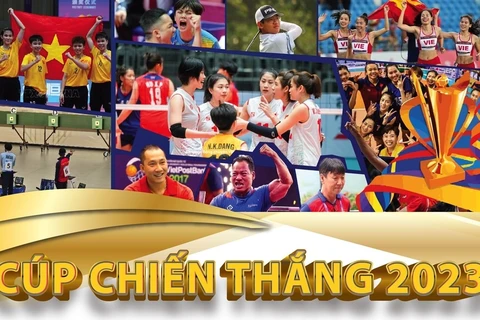 Cúp chiến thắng 2023: Vinh danh những ngôi sao của Thể thao Việt Nam