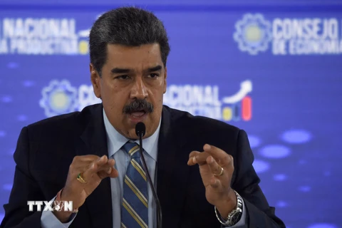 Tổng thống Venezuela Nicolas Maduro. (Ảnh: AFP/TTXVN)