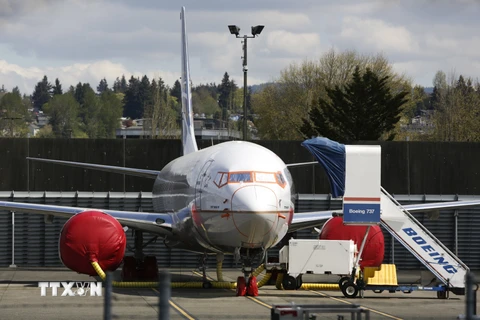 Khủng hoảng Boeing 737 MAX khiến thị trường máy bay cũ bùng nổ. (Ảnh: AFP/TTXVN)
