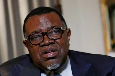 Tổng thống Namibia Hage Geingob qua đời. (Nguồn: Reuters)