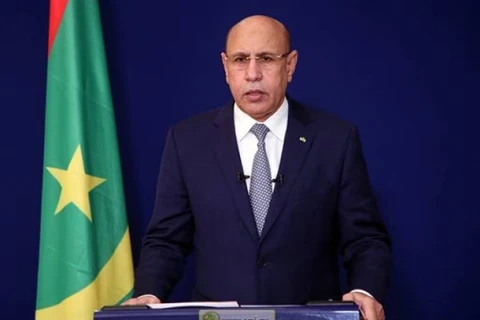 Tổng thống Mauritania Mohamed Ould Cheikh Ghazouani. (Nguồn: le360)