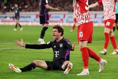 Bayern Munich không thể giành trọn 3 điểm trước Freiburg. (Nguồn: Getty Images)