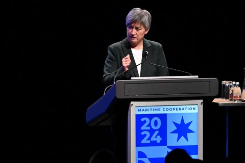 Ngoại trưởng Australia Penny Wong. (Nguồn: AFP)