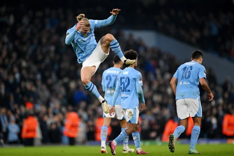 Manchester City thăng hoa tại Champions League. (Nguồn: Getty Images)