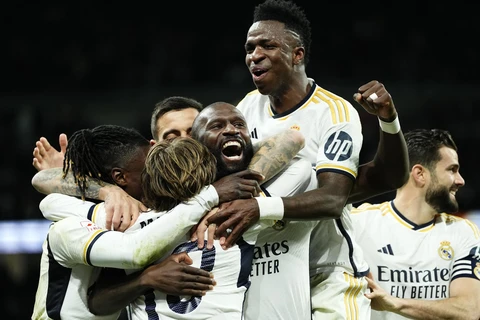 Real Madrid giành chiến thắng đậm trước Celta Vigo. (Nguồn: Getty Images)