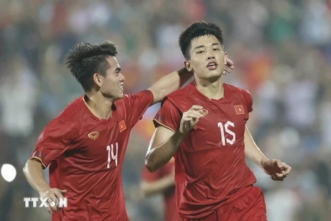 U23 Việt Nam sắp phải bước vào giải đấu quan trọng tại Qatar. (Ảnh: TTXVN)