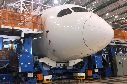 Máy bay 787 Dreamliner của hãng Boeing. (Nguồn: AFP/Getty Images)