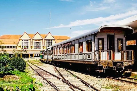 Tuyến đường sắt Đà Lạt - Trại Mát. (Nguồn: Báo Lâm Đồng)