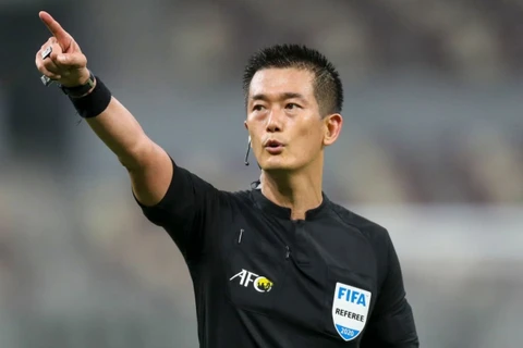 Trọng tài Ko Hyung-jin bắt chính trận U23 Việt Nam-U23 Iraq. (Nguồn: Getty Images)