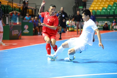 Futsal Việt Nam phải thắng hai trận play-off mới giành vé dự Futsal World Cup. (Nguồn: VFF)
