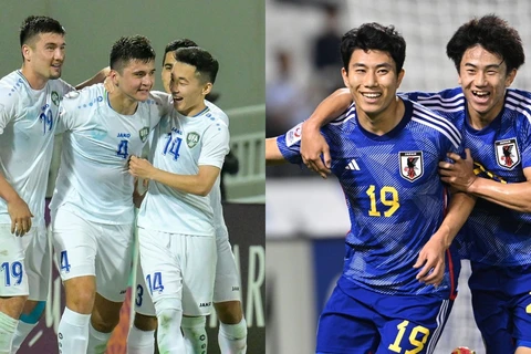 Uzbekistan hay Nhật Bản sẽ lên ngôi U23 châu Á 2024. (Nguồn: AFC)