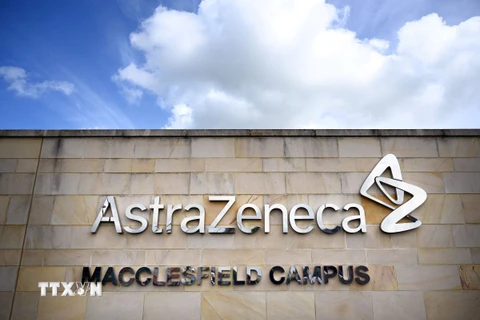 Trụ sở Tập đoàn dược phẩm AstraZeneca ở Macclesfield, Anh. (Ảnh: AFP/TTXVN)