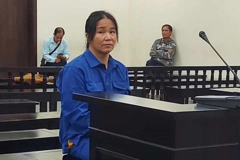 Bị cáo Tâm tại phiên tòa ngày 13/6.