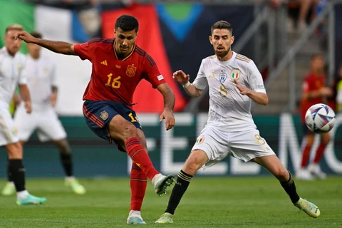 Trận cầu tâm điểm lượt trận thứ 2 sẽ là Tây Ban Nha-Italy. (Nguồn: Getty Images)