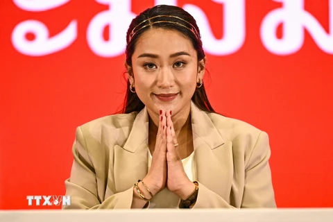 Bà Paetongtarn Shinawatra. (Ảnh: AFP/TTXVN)